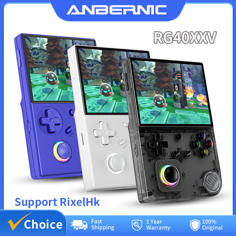 Retro Gaming Upscaler - ANBERNIC RG40XXV Konsol Game Genggam Retro