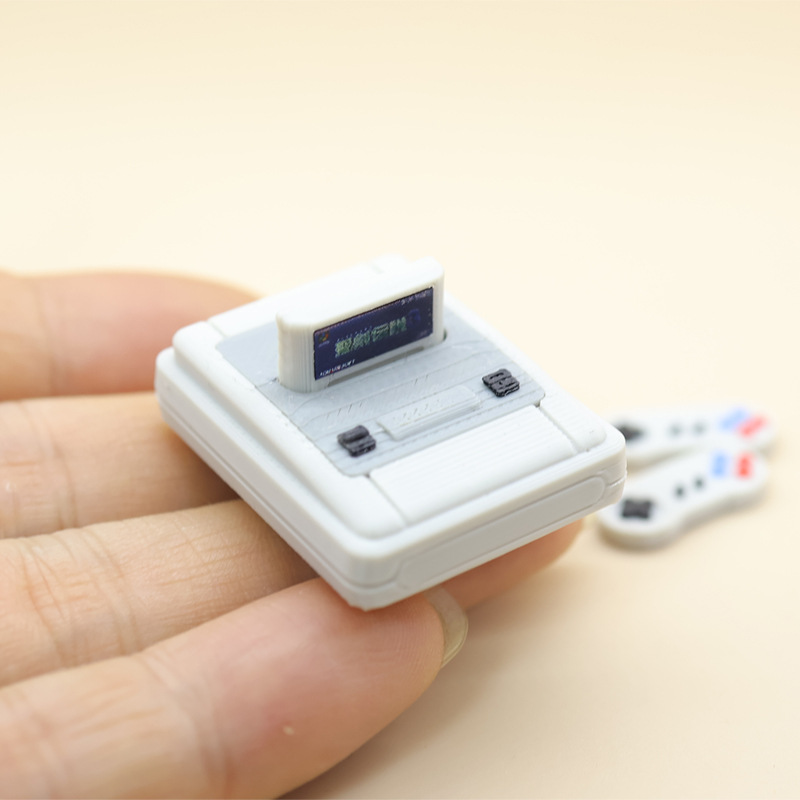 Retro Handheld Console - 1set Rumah Boneka Mini Konsol Game