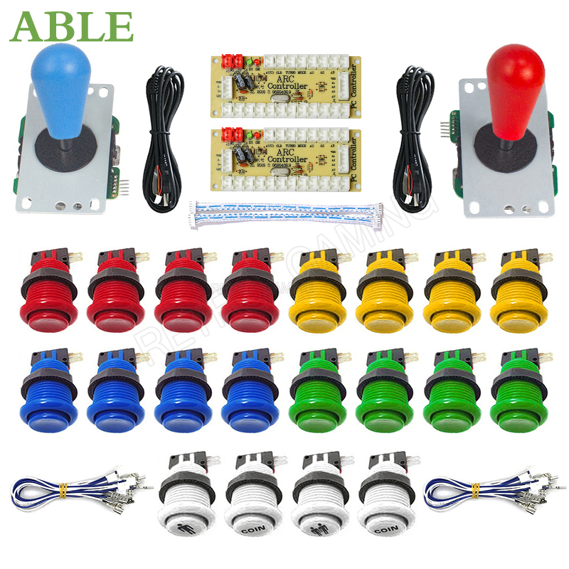 Retro Gaming Raspberry Pi - Arcade 2 Player Zero Delay Kit