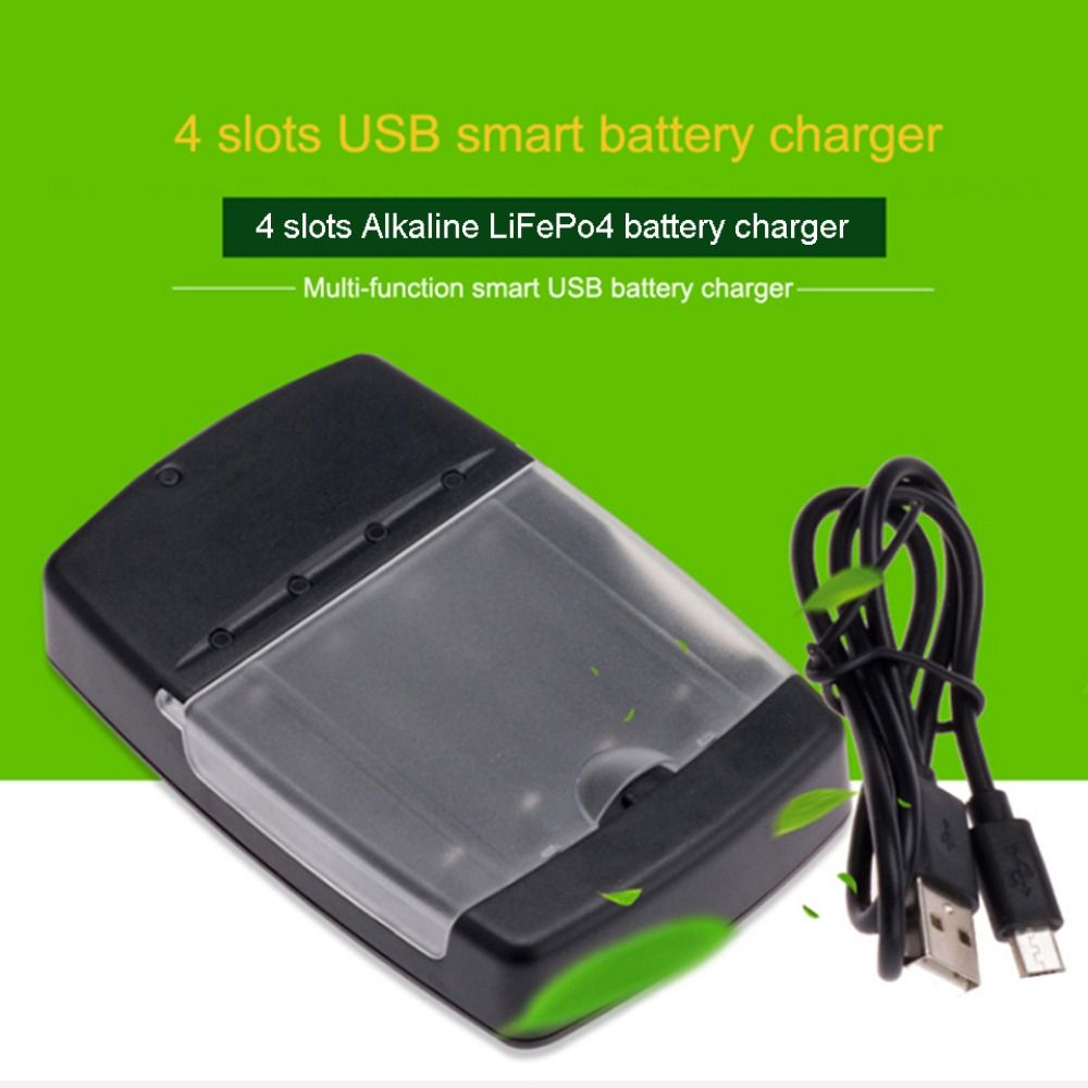 Rechargeable Battery Aa - Pengisi daya baterai cerdas indikator 4