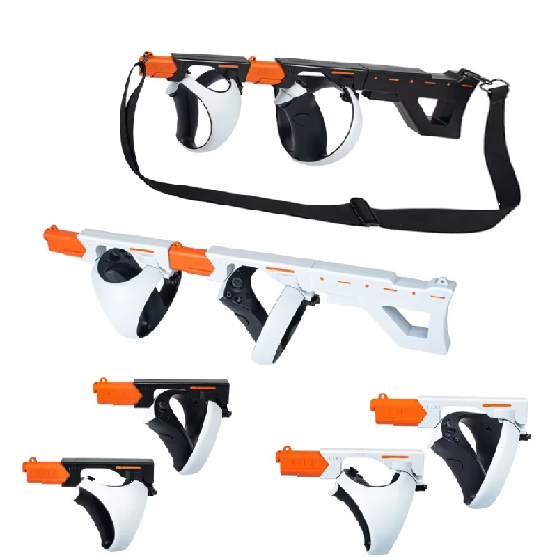 Retro Gaming Gun - VR Gunstock untuk PlayStation VR2 Pengontrol