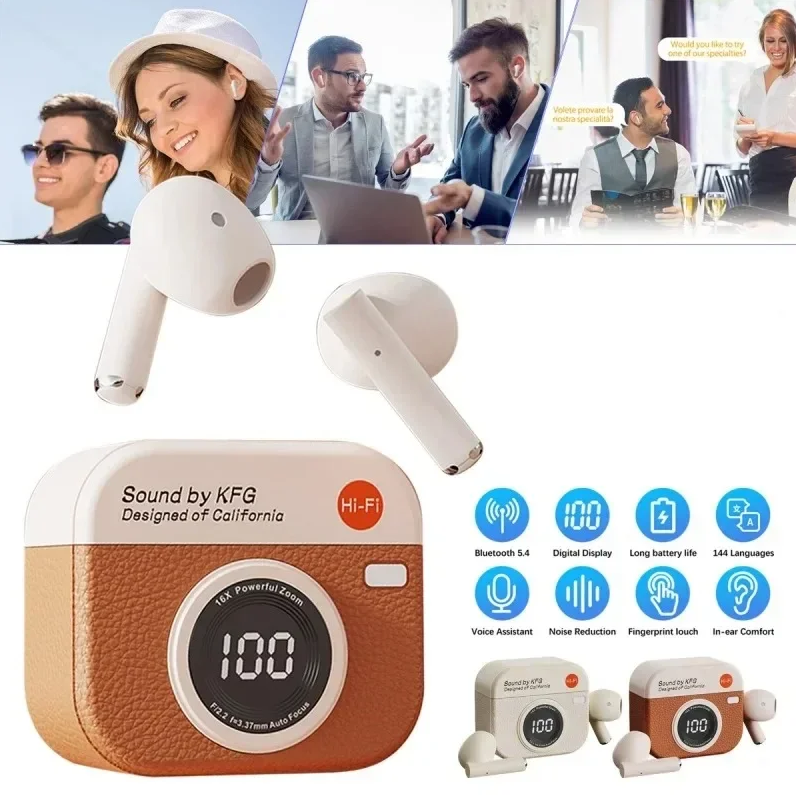 Retro Gaming Cable - Q86 TWS Earphone Nirkabel Bluetooth Headphone