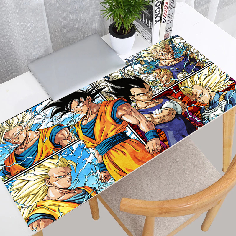 Retro Gaming Keyboard And Mouse - Alas Mouse Bertema DBZ Retro Cetak