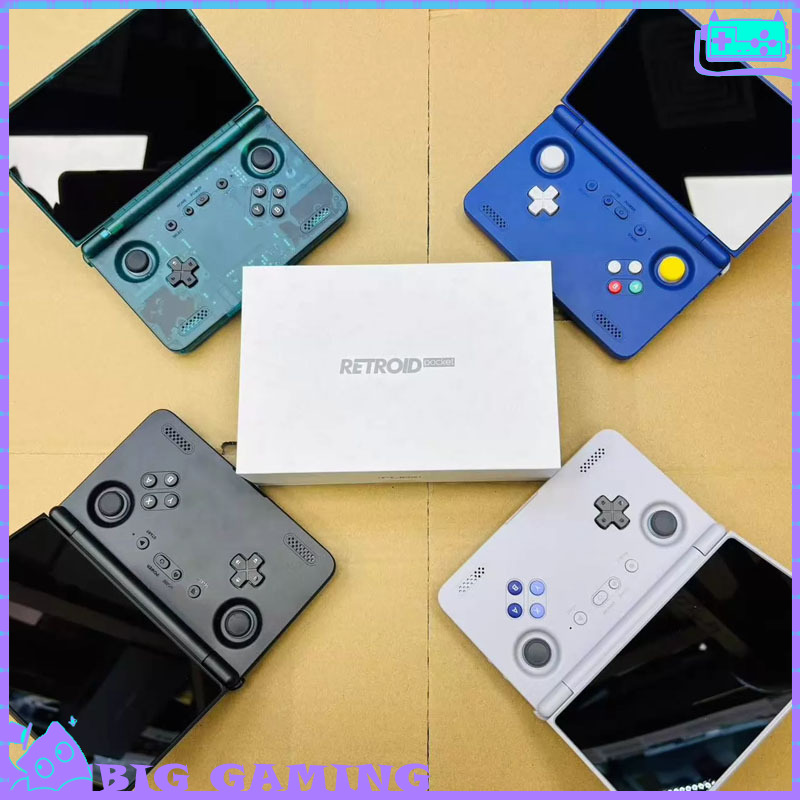 Retro Gaming Xbox Series S - Retroid Pocket Flip2 Gaming Handheld Oled