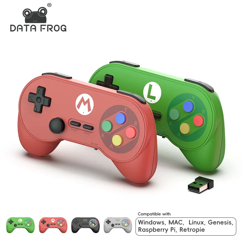 Retro Gaming Style - Data Frog PC07 Pengontrol Game Retro
