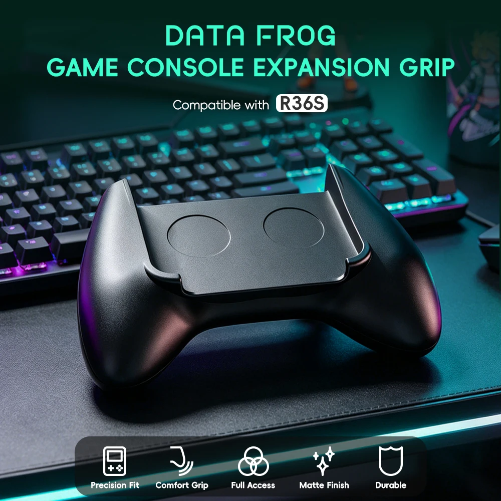 Retro Gaming Tablet - Pegangan Game Ergonomis Data Frog R36S,