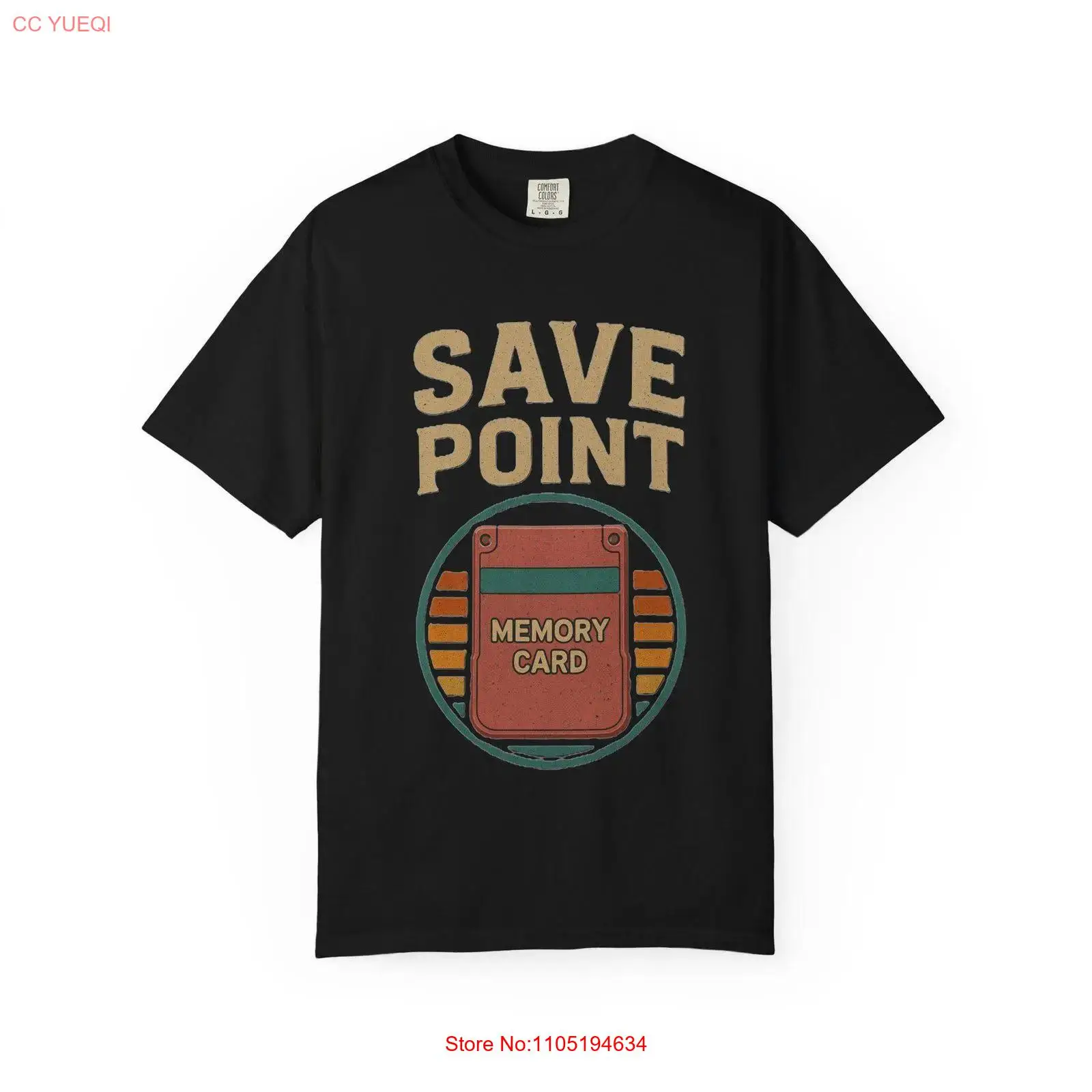 Retro Game Card - Kaos Retro Gamer Save Point Memory