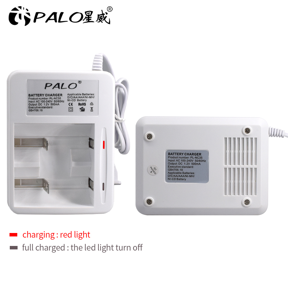 Rechargeable Battery Aa - PALO pengisi daya pintar, pengisi daya