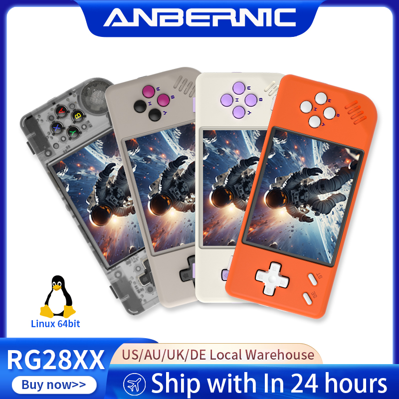 Retro Gaming Upscaler - ANBERNIC RG28XX Konsol Game Genggam Retro
