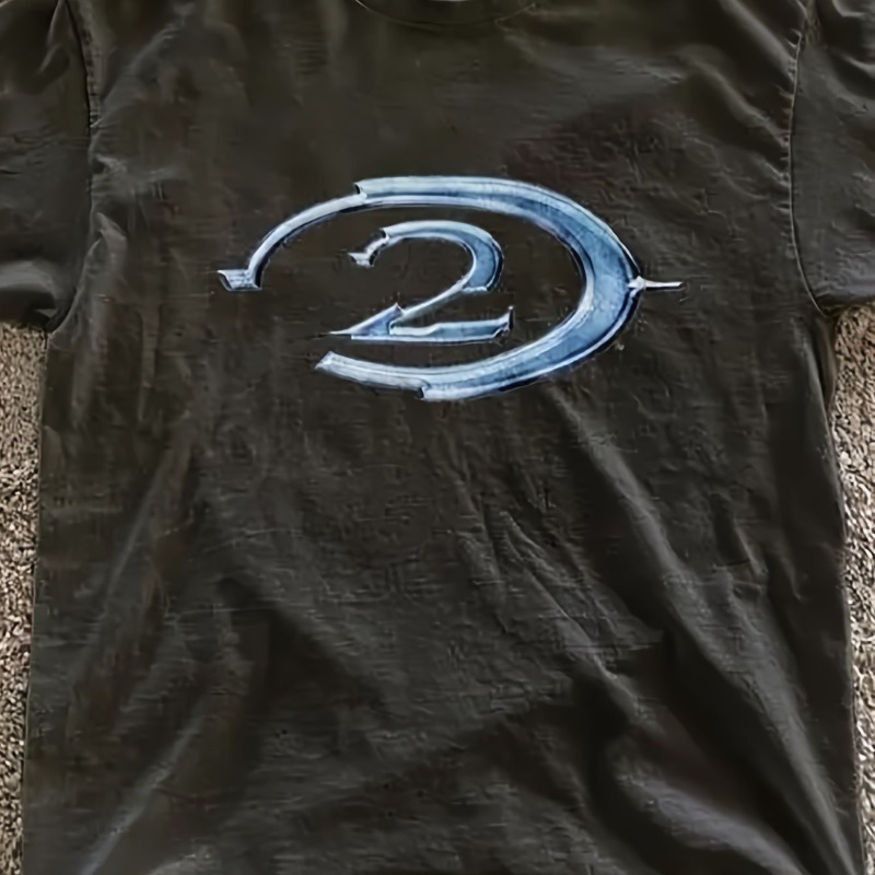 Retro Gaming Style - Kaos Pemain Game Retro Halo 2,