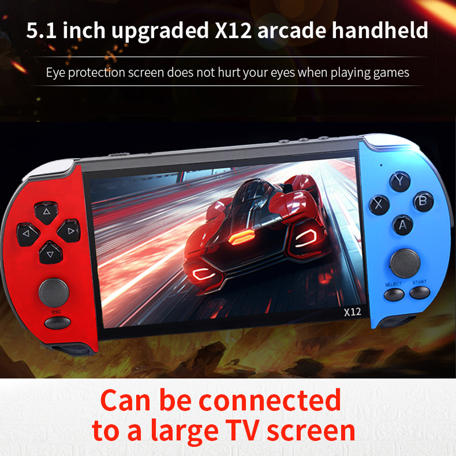 Retro Gaming Tablet - Konsol Video Game Retro portabel, konsol