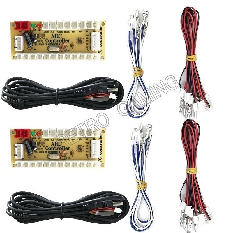Retro Gaming Raspberry Pi - Kit papan sirkuit Encoder Zero Delay