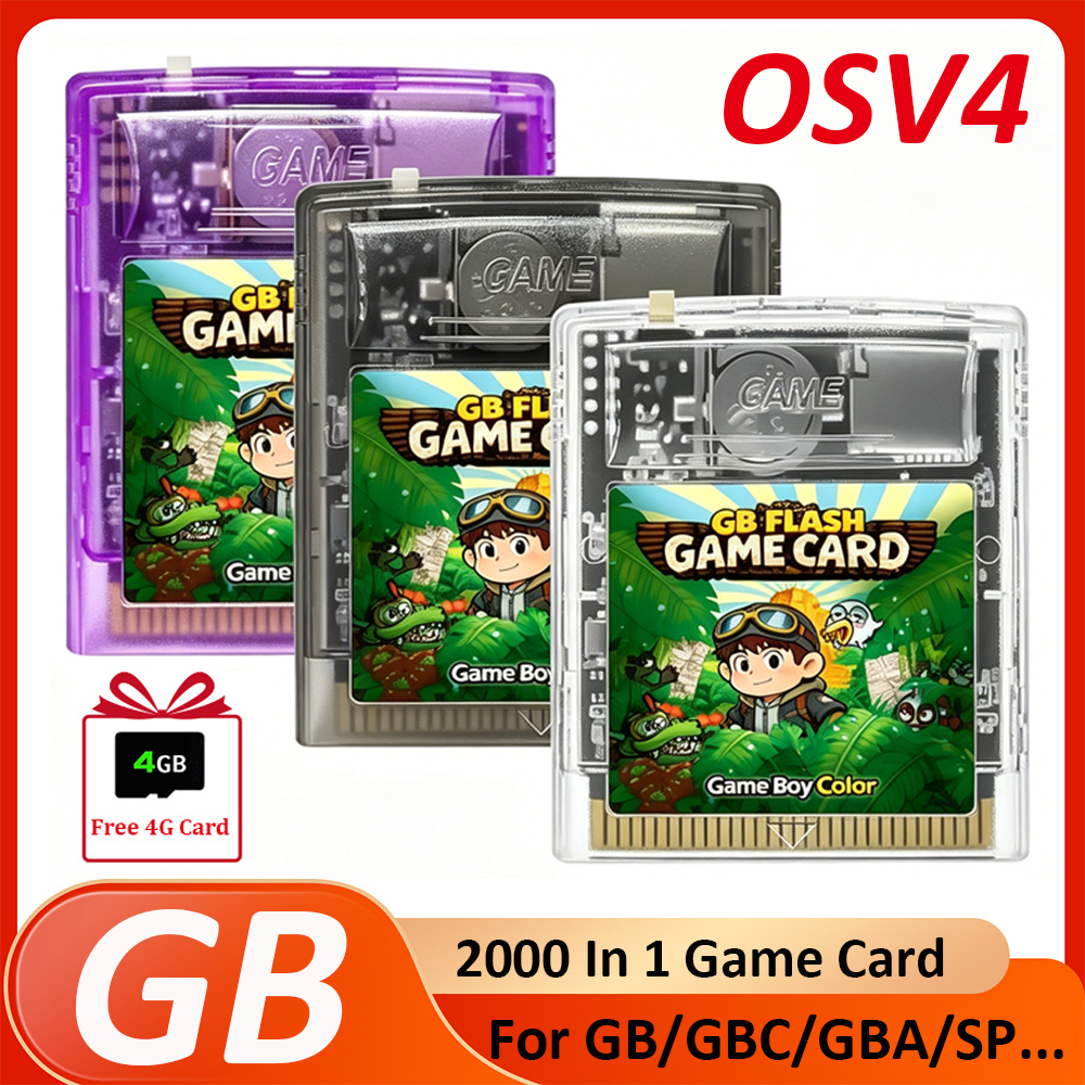 Retro Game Card - 2000 Dalam 1 Kartu Game EDGB