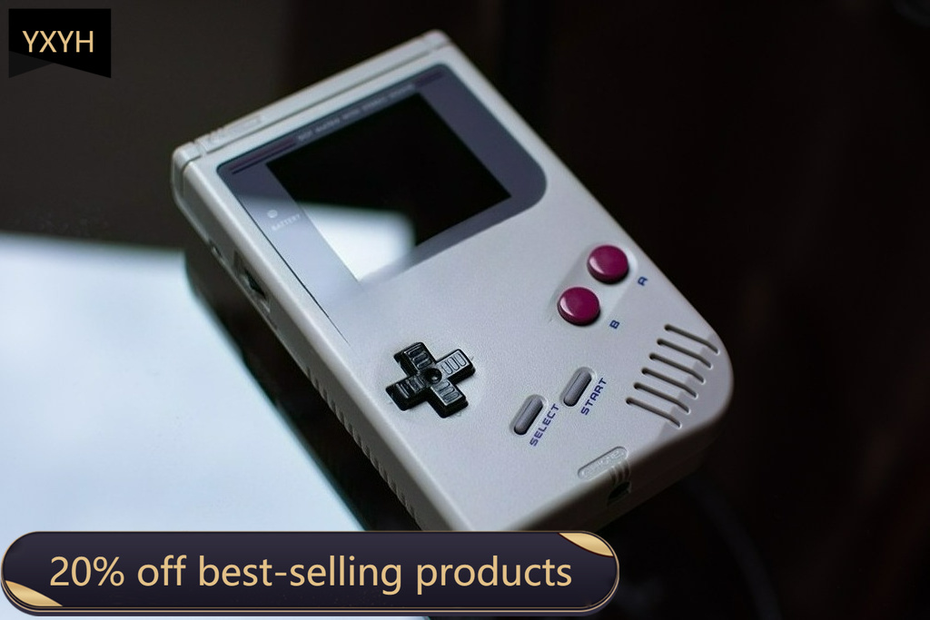 Retro Handheld Console - Konsol Game Boy DMG-01 Klasik Asli