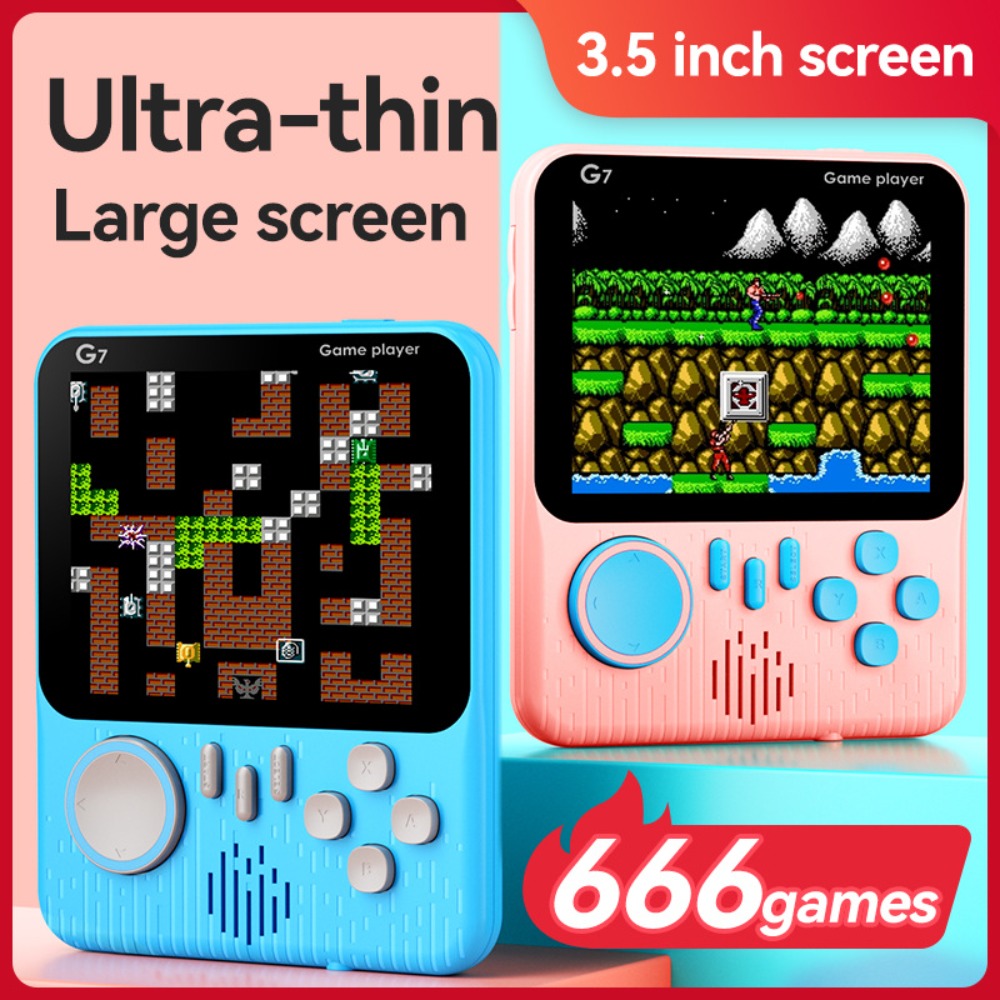 Retro Gaming Tablet - Konsol Game Genggam Retro G7, LCD