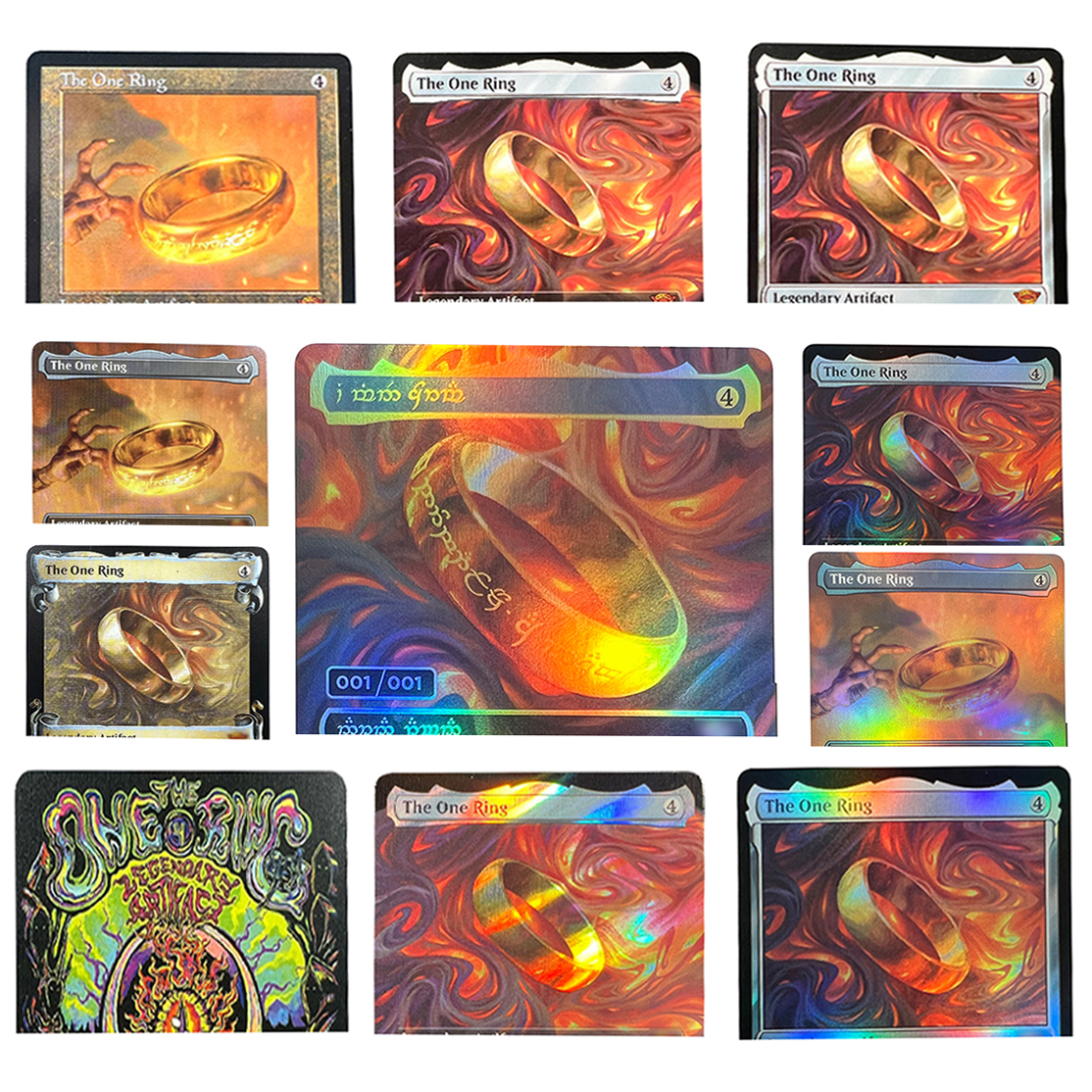 Retro Game Card - One Ring LTR Retro Frame Surge