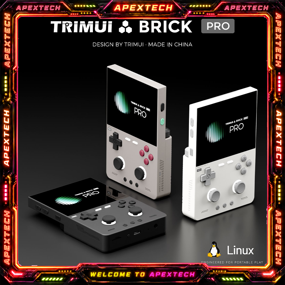 Retro Gaming Tablet - Konsol Game Retro Portabel TRIMUI Brick
