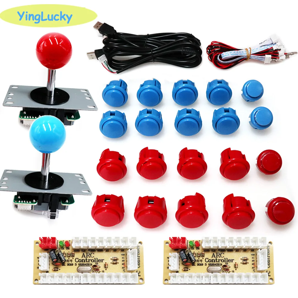 Arcade 2 Player Zero Delay Kit - Retro Gaming Raspberry Pi ulasan dan harga