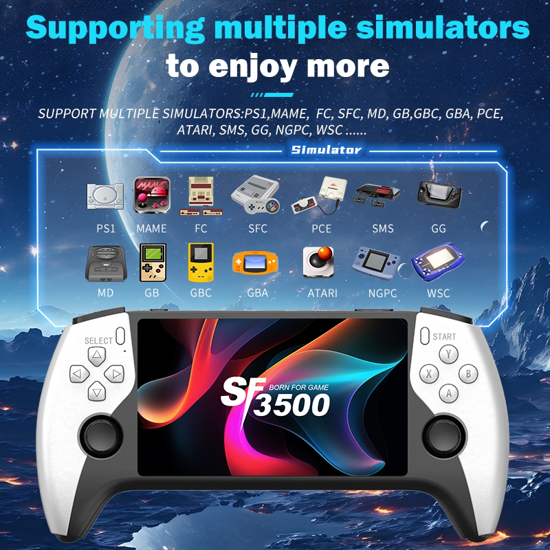 Konsol Game Genggam 2026 New S - Retro Gaming Tablet ulasan dan harga