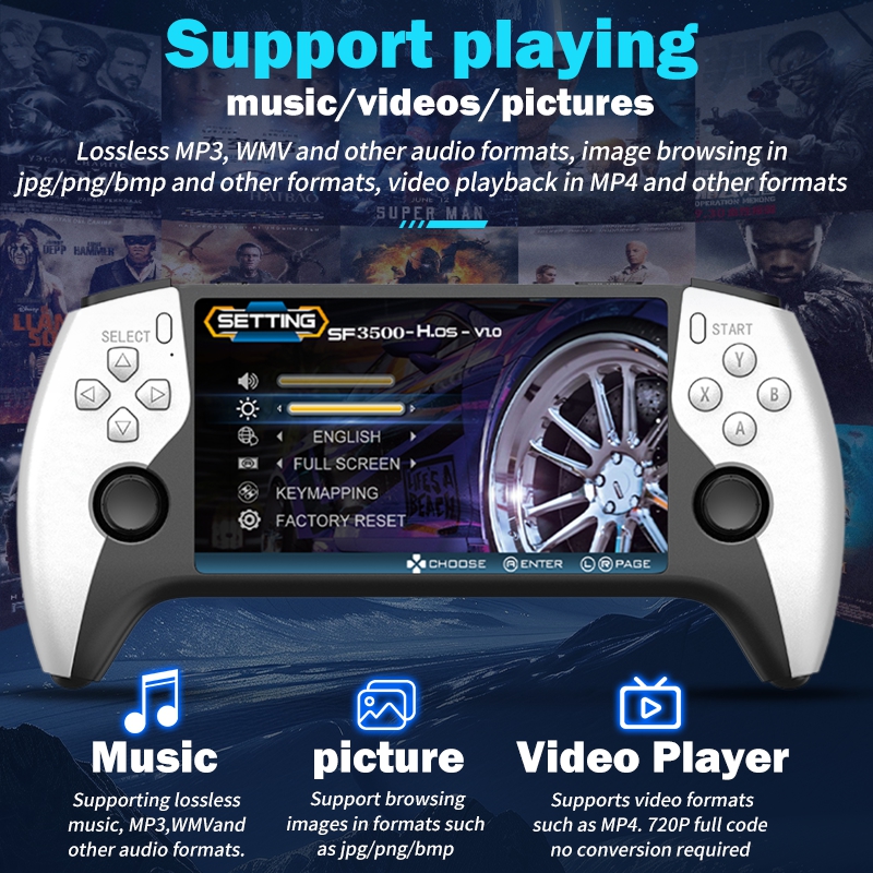 Konsol Game Genggam 2026 New S - Retro Gaming Tablet ulasan dan harga