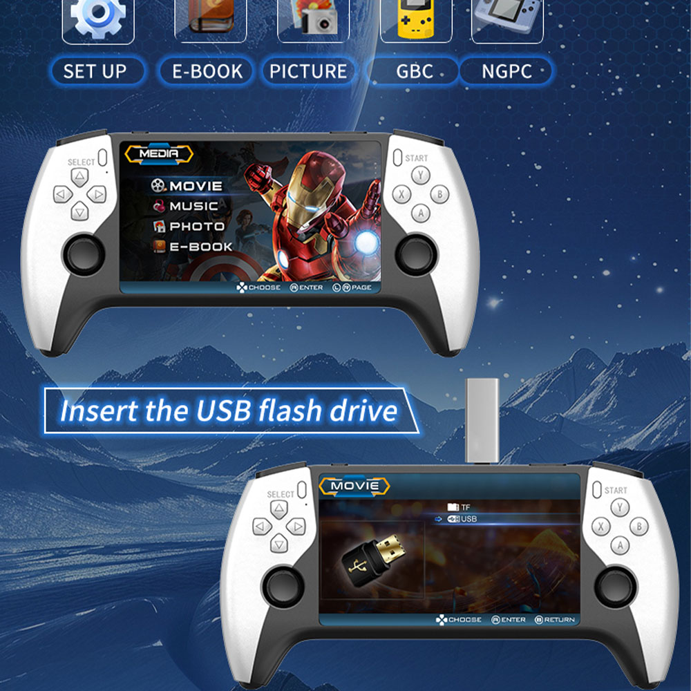 Konsol Game Genggam 2026 New S - Retro Gaming Tablet ulasan dan harga