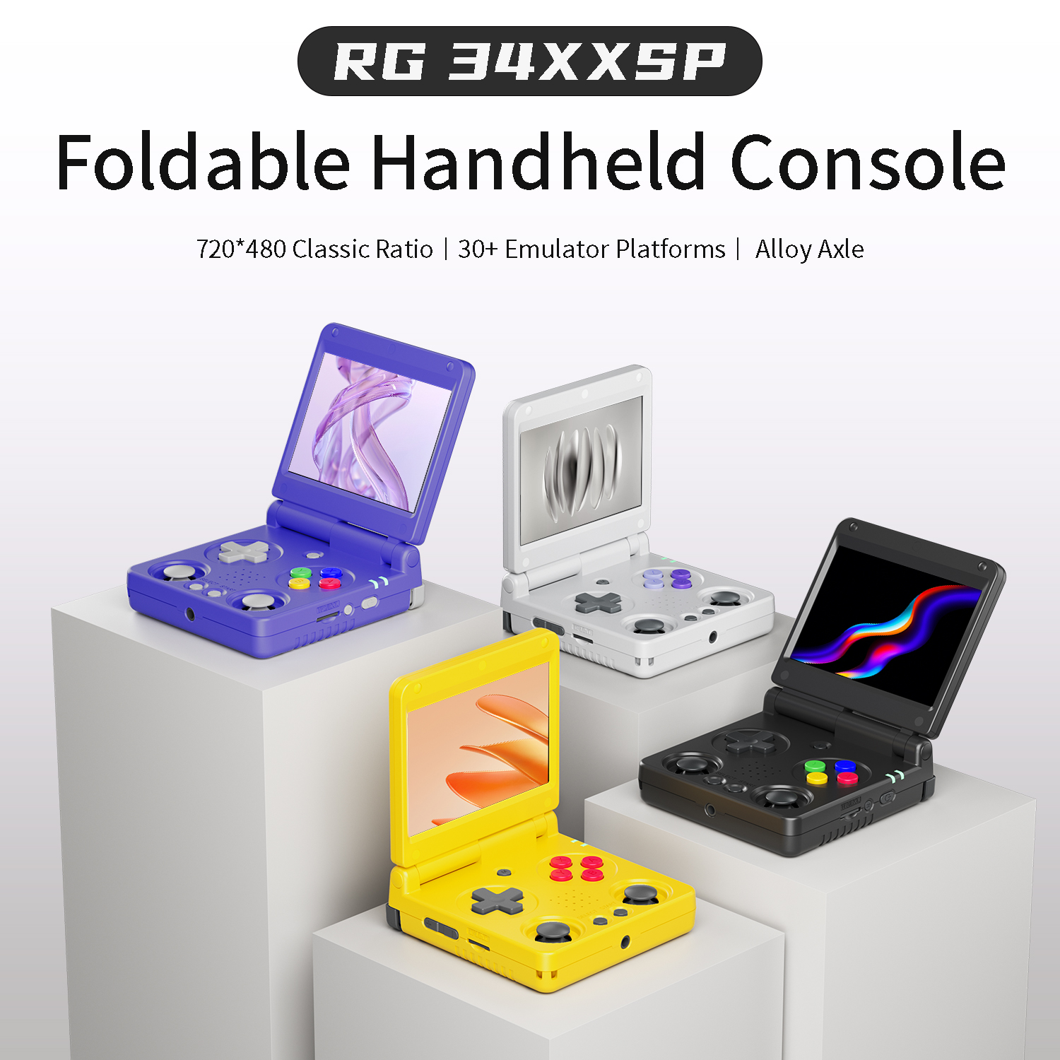 Anbernic RG34XXSP RG35XXSP Kon - Retro Gaming Tablet ulasan dan harga