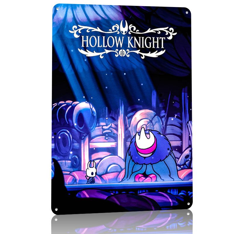 Poster Cetak Seni Game Hollow  - Retro Knight Gaming ulasan dan harga