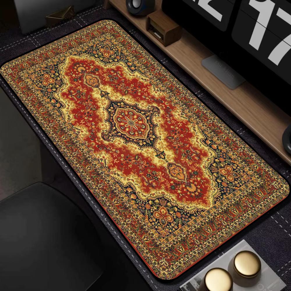 Alas Mouse Besar Motif Karpet  - Retro Gaming Keyboard And Mouse ulasan dan harga