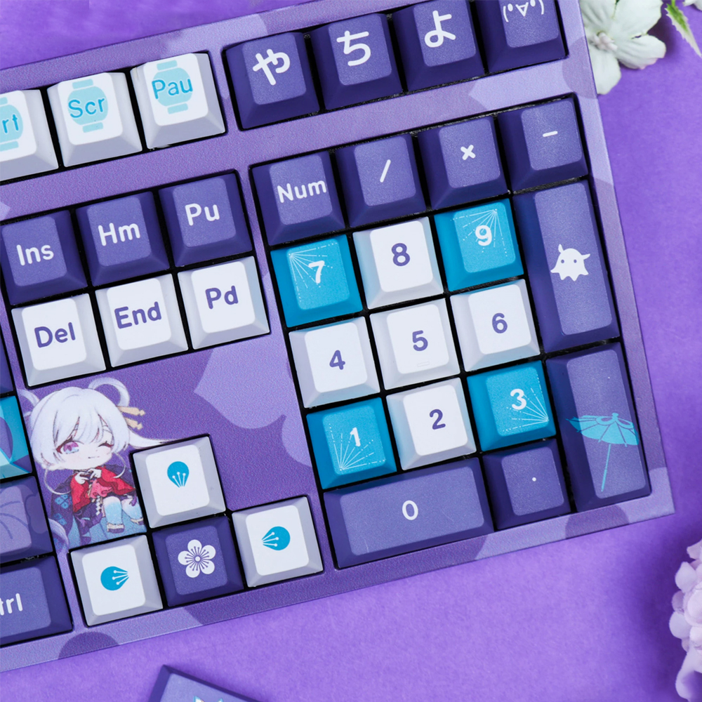 Keycap Anime Cosmic Princess K - Retro Gaming Desk Setup ulasan dan harga