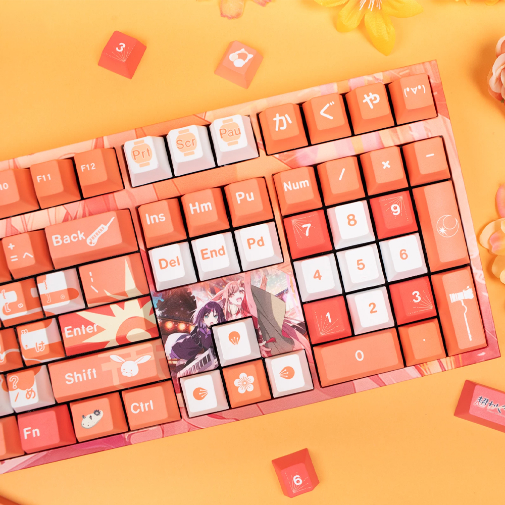 Keycap Anime Cosmic Princess K - Retro Gaming Desk Setup ulasan dan harga