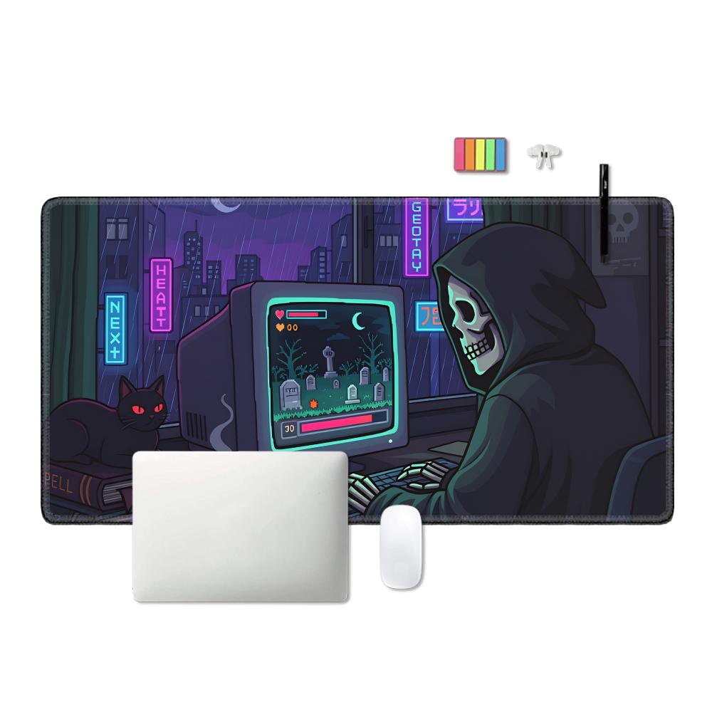 HYBXAXC Cozy Gamer DeskMat, Sp - Retro Gaming Desk Setup ulasan dan harga