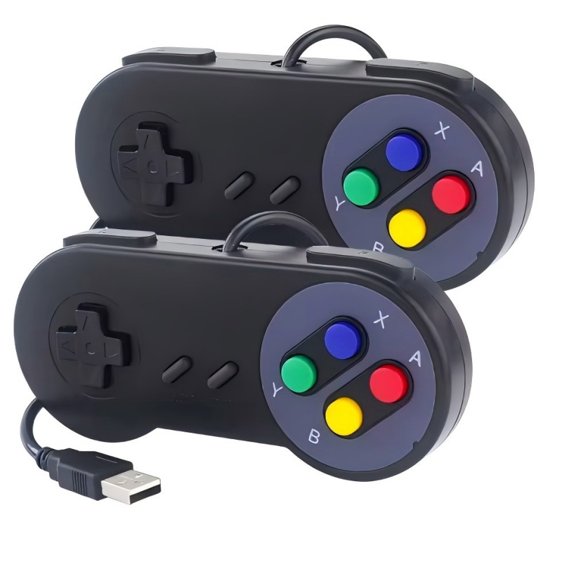2 Buah Pengendali Berkabel Joy - Retro Gaming Raspberry Pi ulasan dan harga