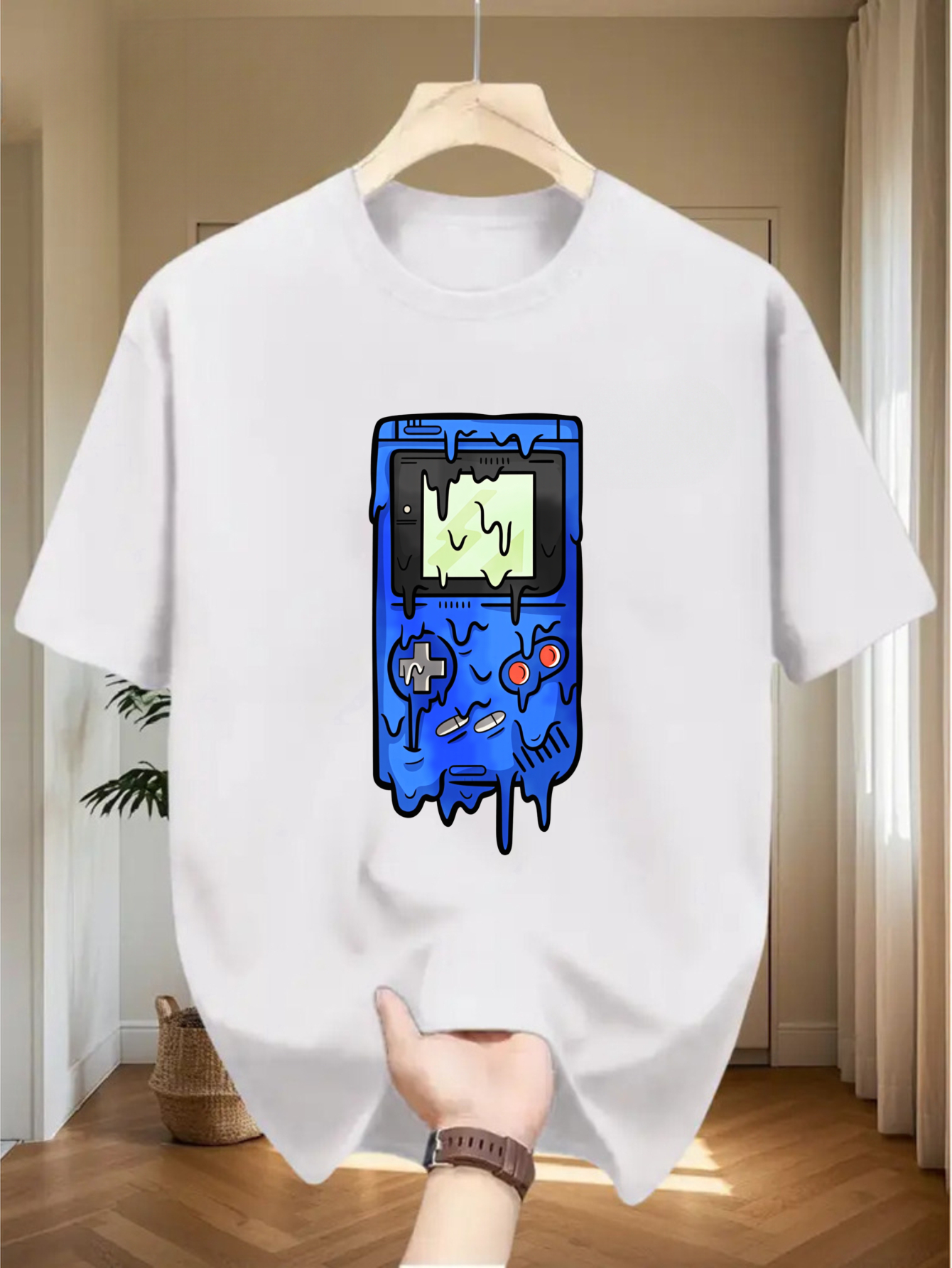 Dripping Slime Blue Game Boy R - Retro Gaming Style ulasan dan harga