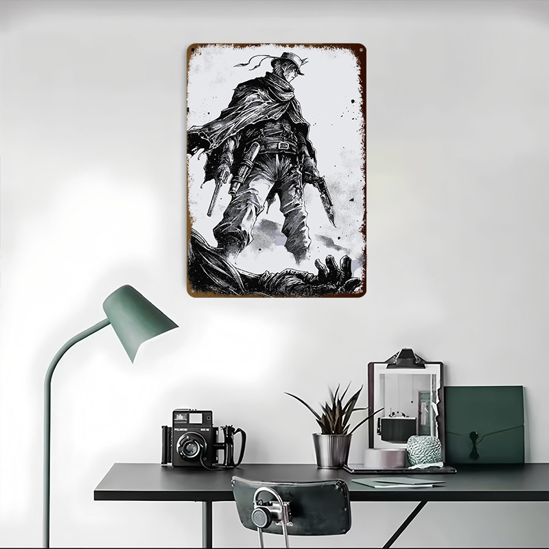 Poster Logam Koboi dengan Senj - Retro Gaming Gun ulasan dan harga