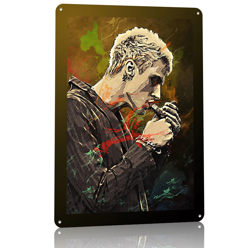 Poster Timah Machine Gun Kelly - Retro Gaming Gun ulasan dan harga