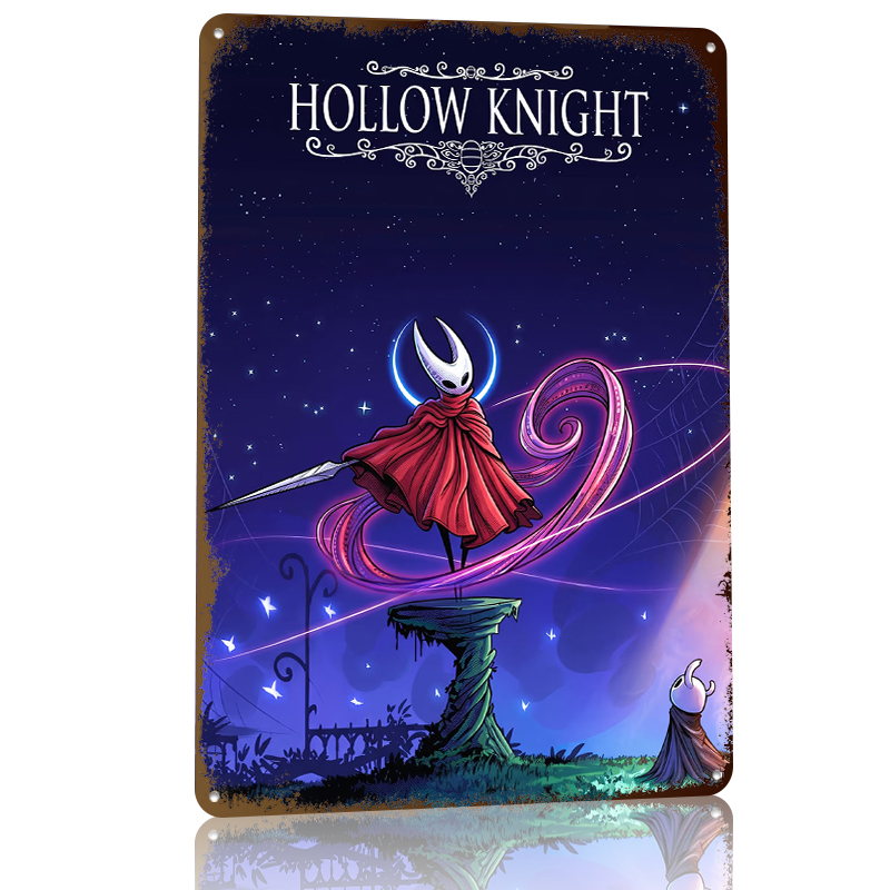 Poster Tinplate Game Hollow Kn - Retro Knight Gaming ulasan dan harga