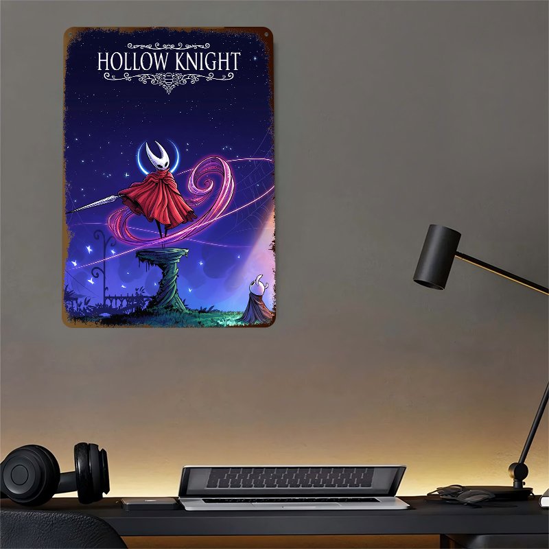 Poster Tinplate Game Hollow Kn - Retro Knight Gaming ulasan dan harga