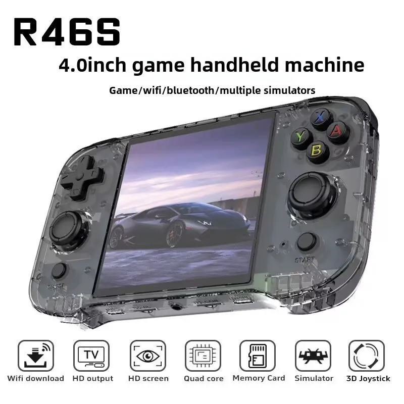 Konsol Game Genggam Retro R46S - Retro Handheld Console ulasan dan harga