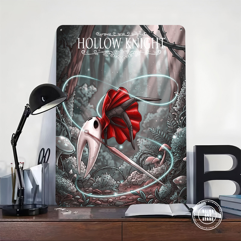Poster Logam Karya Seni Hollow - Retro Knight Gaming ulasan dan harga