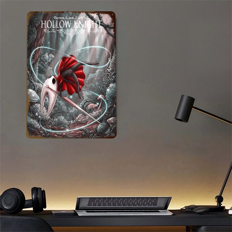 Poster Logam Karya Seni Hollow - Retro Knight Gaming ulasan dan harga