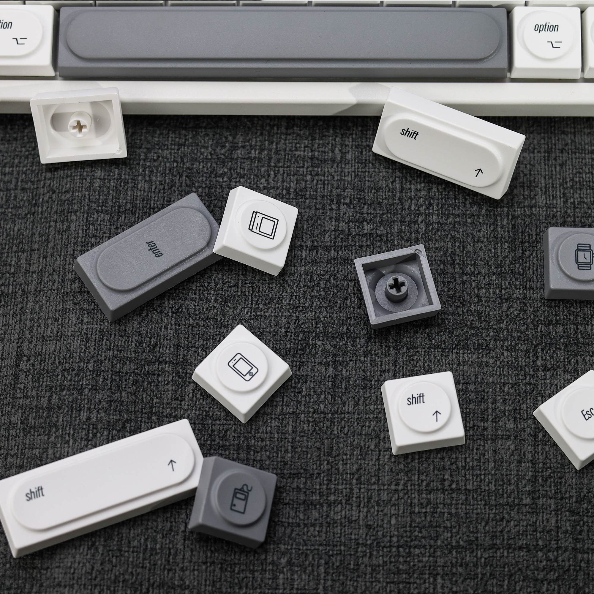 KBDiy Doys Keycaps Retro MAC S - Retro Gaming Style ulasan dan harga