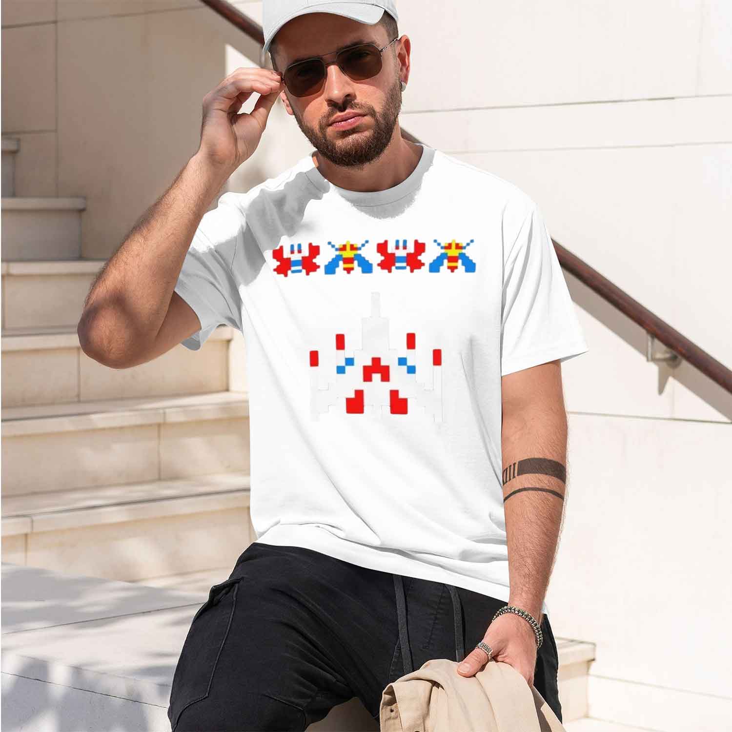 Kaus Vintage Game Video Galaga - Retro Gaming Style ulasan dan harga