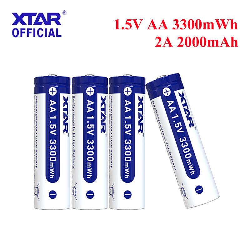 1-8 Paket Baterai Lithium Isi  - Rechargeable Battery Aa ulasan dan harga