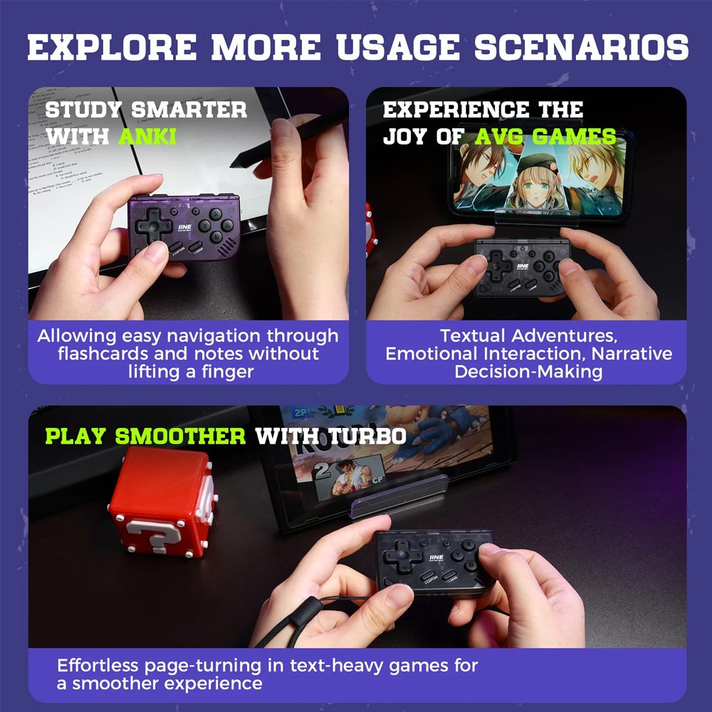 IINE Pocket Mini Controller un - Retro Gaming Tablet ulasan dan harga