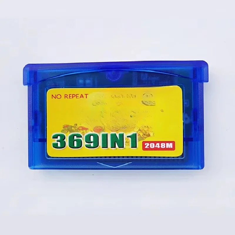 369 dalam 1 GBA Game Cartridge - Retro Game Card ulasan dan harga