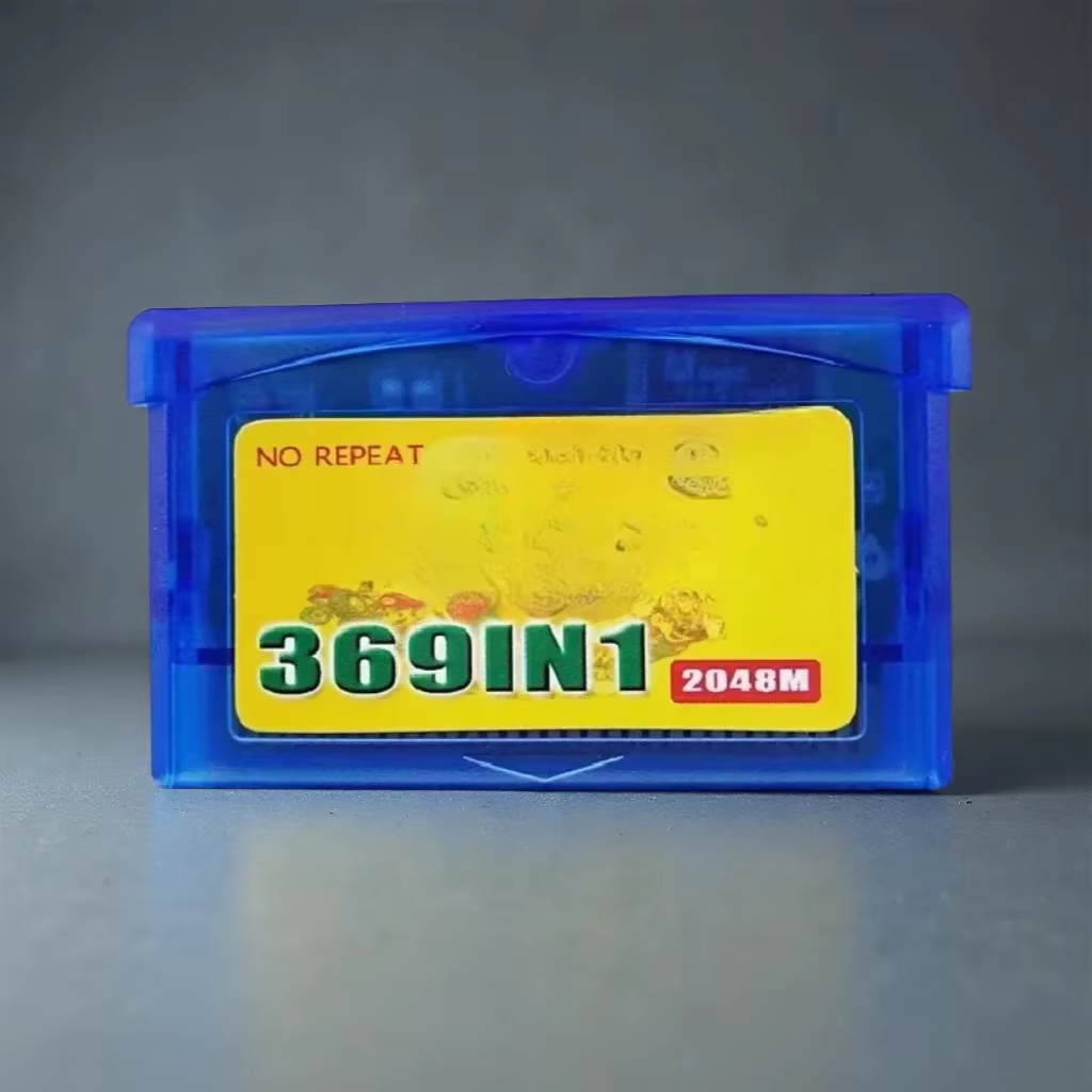 369 dalam 1 GBA Game Cartridge - Retro Game Card ulasan dan harga