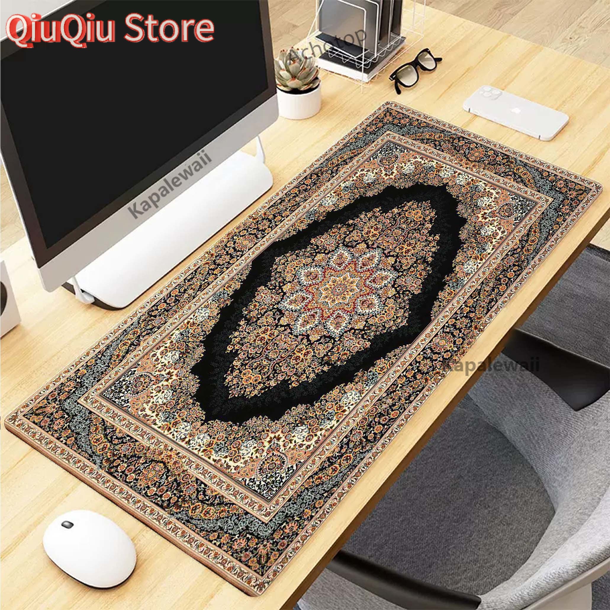 Karpet Persia Alas Mouse Retro - Retro Gaming Keyboard And Mouse ulasan dan harga