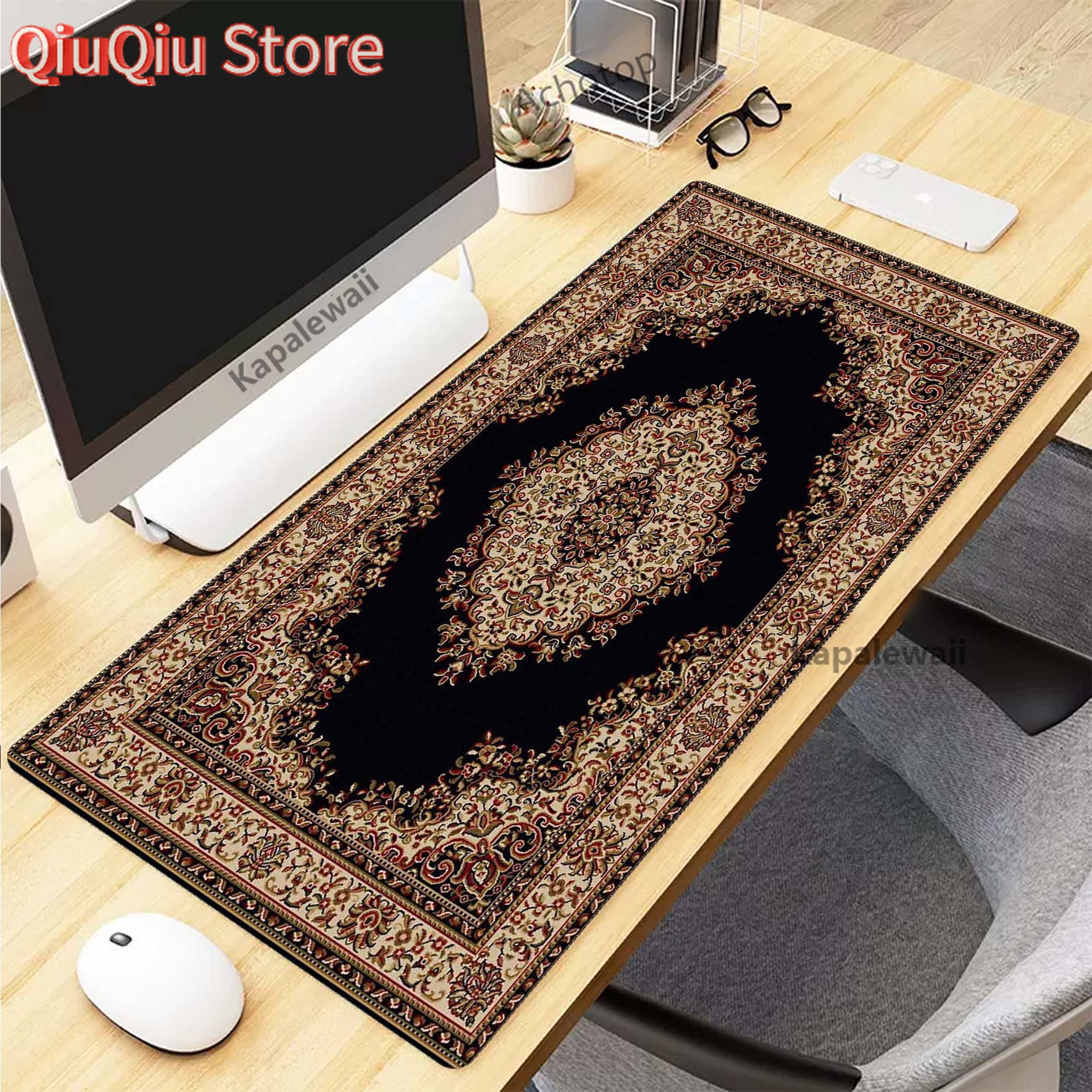 Karpet Persia Alas Mouse Retro - Retro Gaming Keyboard And Mouse ulasan dan harga