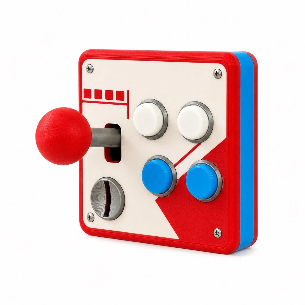 Penutup Pelat Sakelar Joystick - Retro Gaming Style ulasan dan harga
