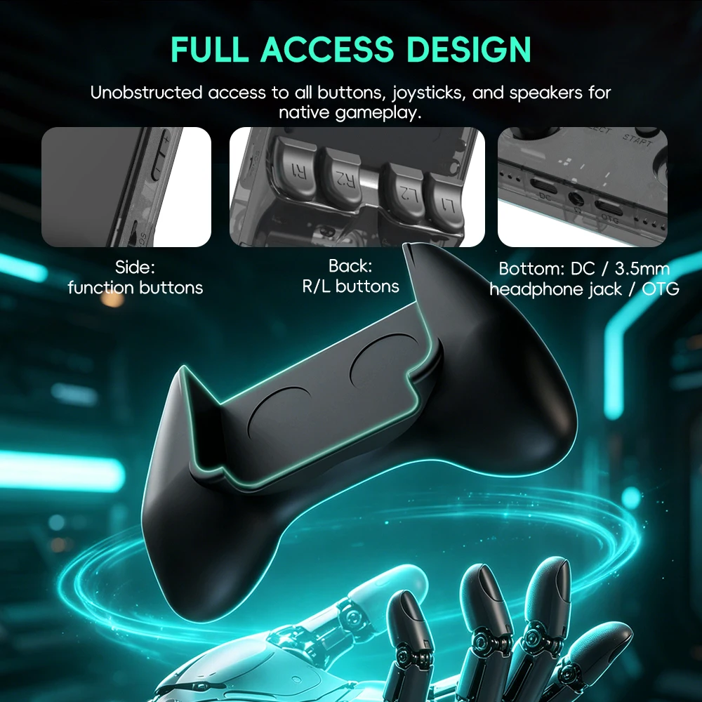 Pegangan Game Ergonomis Data F - Retro Gaming Tablet ulasan dan harga